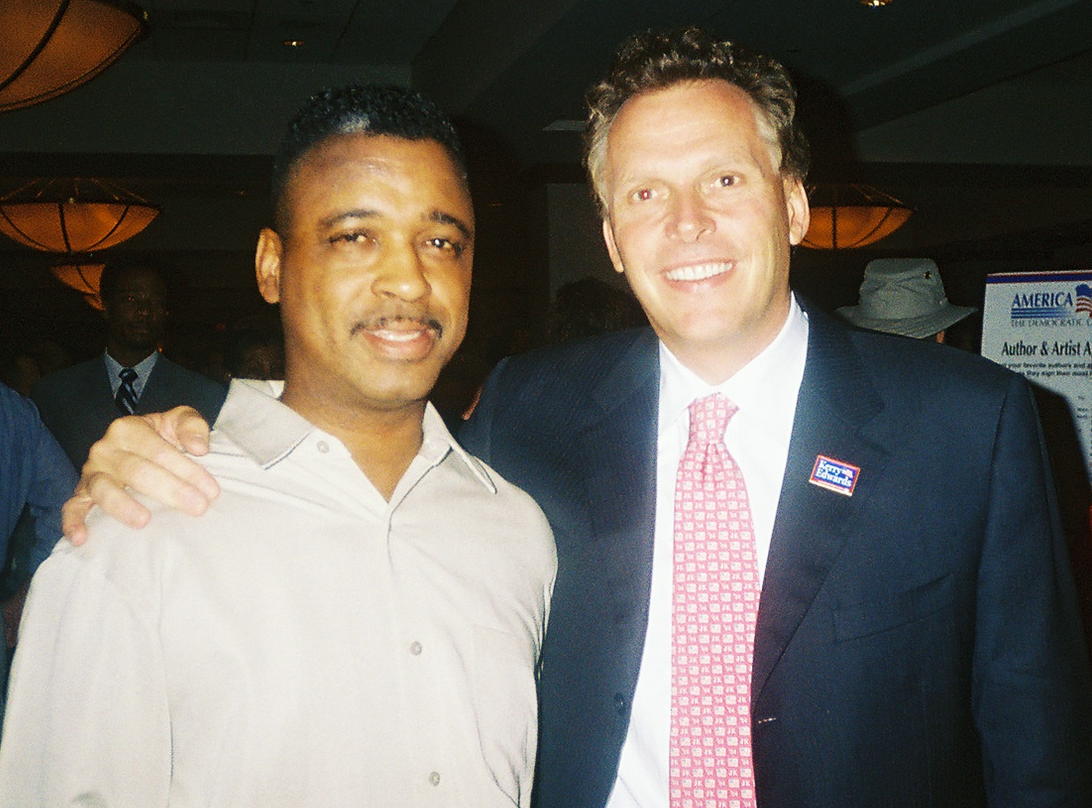 MDW and 2004 DNC Chair Terry McAuliffe at the Sheraton in Boston DNC Chair