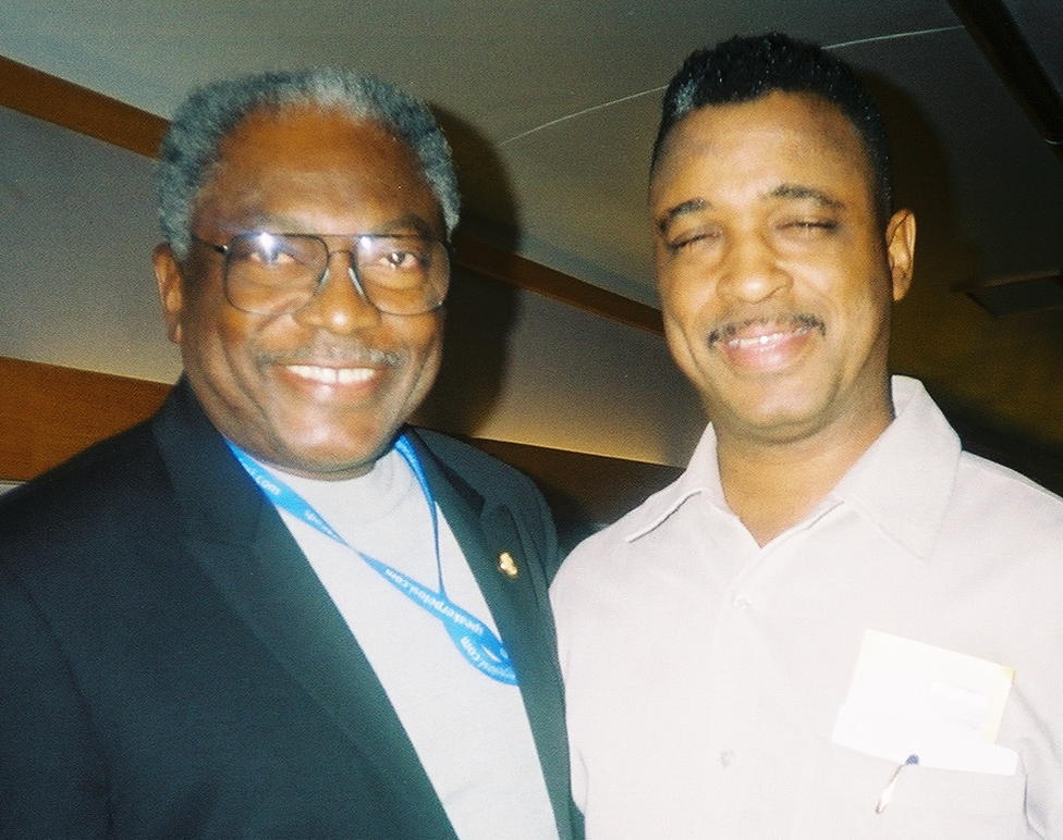 MDW and SC Congressman James Clyburn at the Boston DNC in 2004 Clyburn & MDW