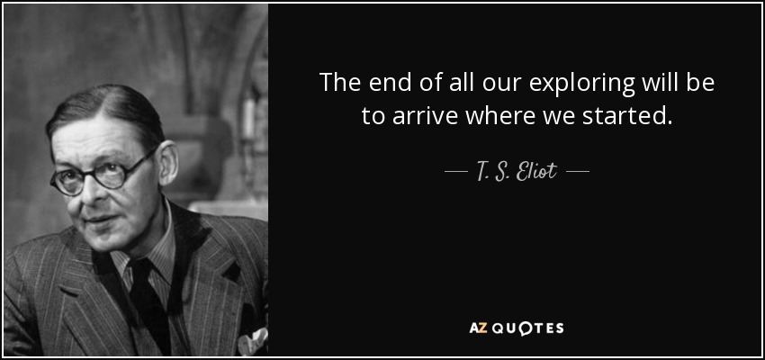 Oct 2024 T.S. Eliot quote share by MDW T.S. Eliot