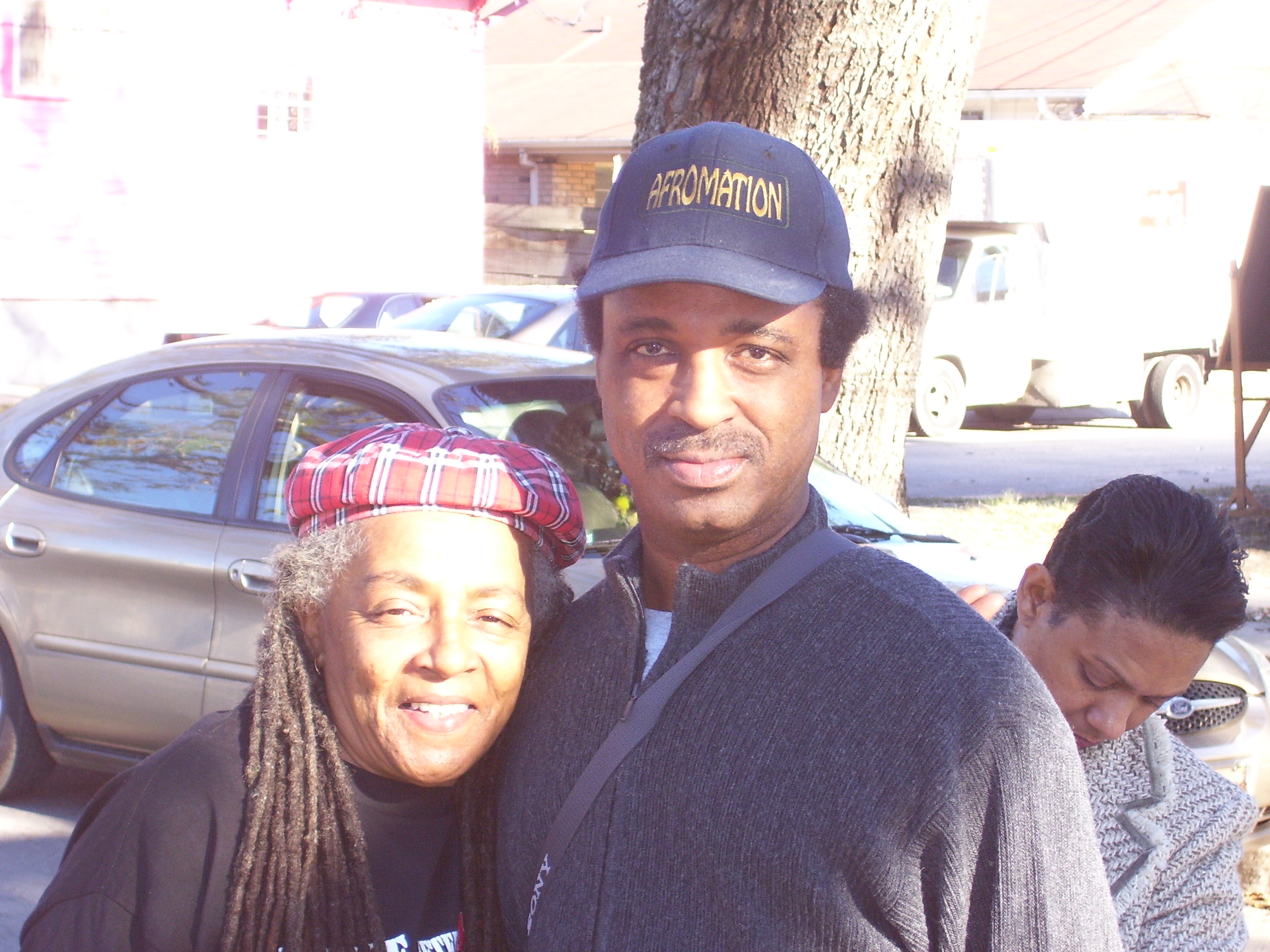 New Orleans Post-Katrina Disaster Zone Camp MamaD in the 7th Ward MDW & MamaD